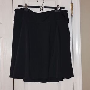 Baleaf black golf athletic workout skort skirt undershorts swim bottoms UPF 50+